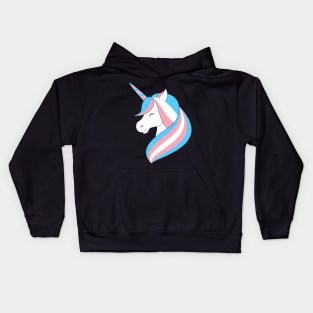 Trans Unicorn Kids Hoodie